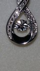 *LAST 1* *CHARMING* KAY Jewelers "RHYTHM" Sterling Silver Diamond Chain Necklace — photo 5