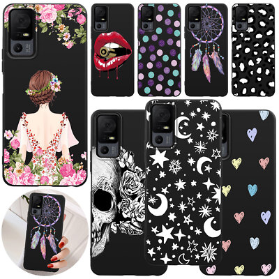 Girls Pattern Cover Shockproof Phone Case For TCL 50 40 XL 503 T-Mobile Revvl 7