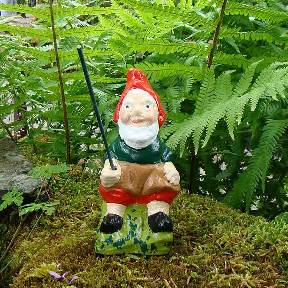 Fishing Gnome - Toby - Small Sitting Fisherman