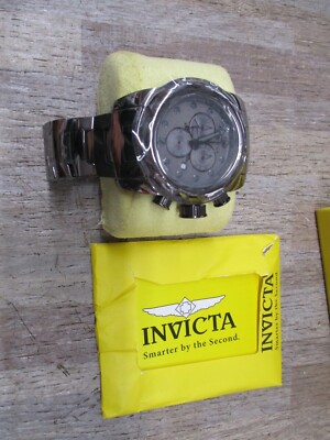 Invicta Mobula 21451 Ceramic Gunmetal HUGE 50mm Gray Grey Dial 
