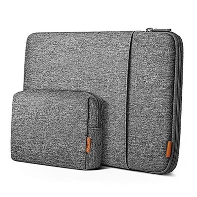  360° Protection Laptop Sleeve Bag Case Compatible with 13-inch 13 Inch Gray