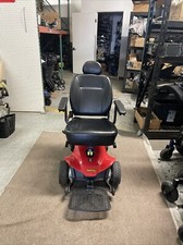 Jazzy Select Elite Electric Power Chair Black/Red Wheelchair with Charger