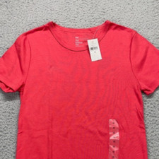 The Gap Modern Tee T Shirt Women M Red Short Sleeve 226137 Medium NWT NEW