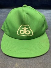 Pioneer Seeds Patch Vintage Snapback Hat 1980s 1990s Trucker Cap USA Made Nice