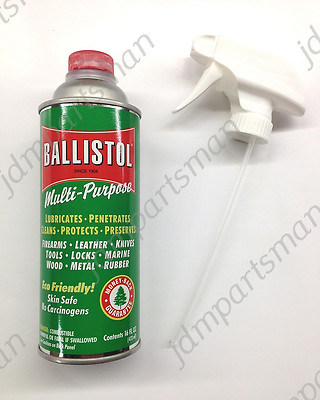 Ballistol 120076 Gun Cleaner & Lubricant - Preserves 16 oz can w/ Sprayer