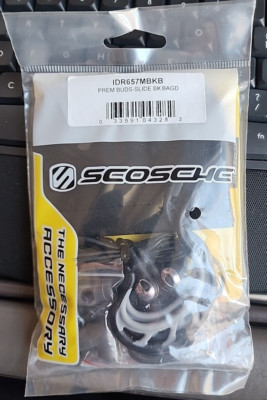 Scosche IDR657MBKB Priemium Buds  with mic -Black Sealed Package