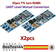 2pcs TTL Turn RS485 485 to Serial UART Mutual Conversion Automatic Flow Control