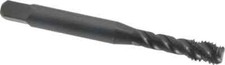 OSG M6x1.00 Metric Coarse 3 Flute 6H Bottoming Spiral Flute Tap Vanadium HSS,...