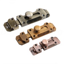 1x Doors Lock Keyless Door Bolt Security Dead Bolt Safety Sliding Bolt Latches