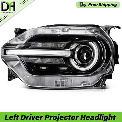 Driver LH Projector LED Headlight w/ LED Signature For 2021-24 Ford Bronco Sport