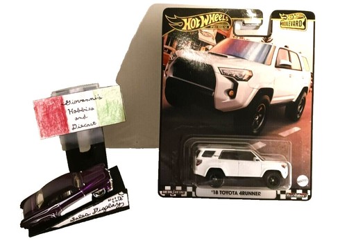 HOT WHEELS - Lot de 4 jouets McDonald's Happy Meal 1997, drapeau & lot