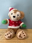 Disney Parks Duffy Bear Plush Winter Outfit Shirt Hat Red holiday Snowflakes — photo 1