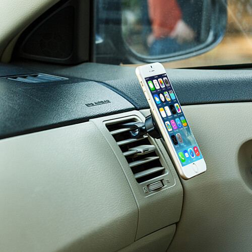 For Galaxy S20/S21/S23/S24/FE - Car Mount Magnetic Air Vent Holder Swivel Dock - 第 6/6 張圖片
