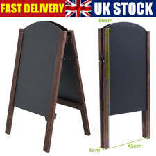 Solid Wood A Frame Chalkboard Wedding Sidewalk Blackboard Large Outdoor Sign