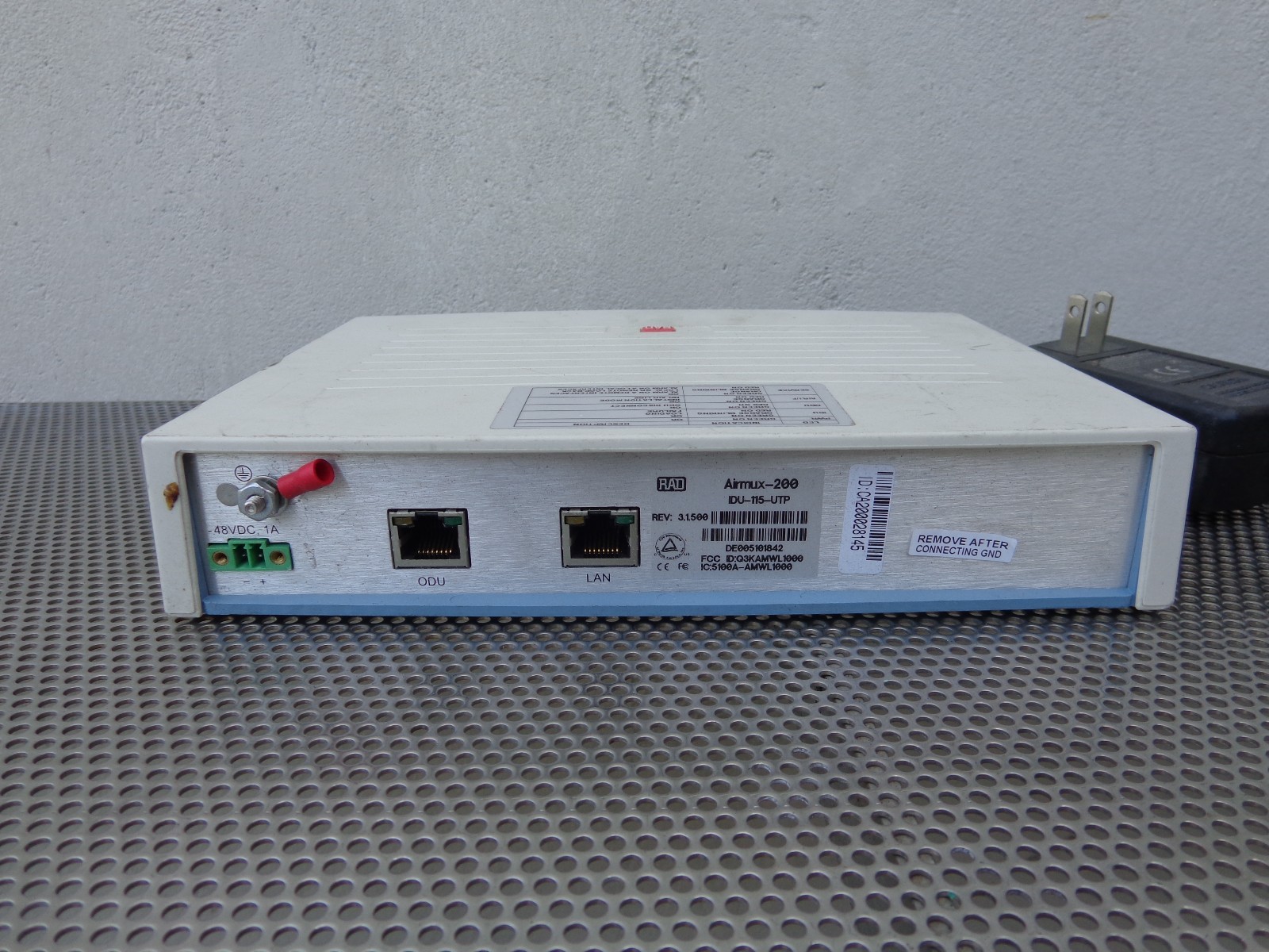 RAD AIRMUX-200 IDU-115-UTP 1990280000 INDOOR UNIT | eBay