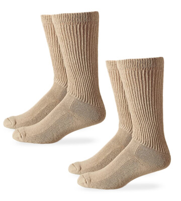 Carolina Ultimate Men's Non-Binding Diabetic Socks – 2-Pack Cushioned Sport