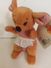 Disney Winnie The Pooh Kanga Beanbag Friend 6" by Mattel Mint With All Tags