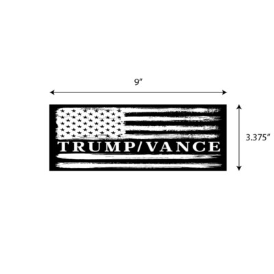 TRUMP VANCE 2024 MAGA Bumper Sticker Decal Graphic Election BS0536