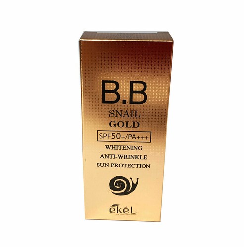 Whitening Anti-Wrinkle Snail Gold BB Cream SPF50+ PA+++ 50ml K-Beauty from Korea - Picture 2 of 12