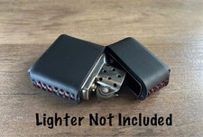 Genuine Leather Case for Zippo Lighter Standard Size (Made in USA ๐บ๐ธ)