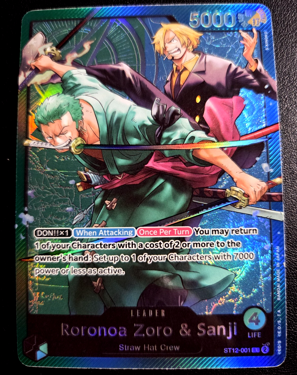 one piece card game zoro and sanji Shop Japanese One Piece Card Game Roronoa Zoro / ロロノア・ゾロ PRB02-006 SP –  TCGHOBBY