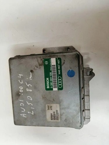 AUDI A6 4A, C4 Motorsteuergerät ECU 4A0907401 0281001128 2.50 Diesel 17129767