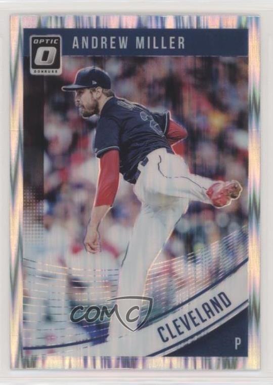 2018 Panini Donruss Optic Shock Prizm Andrew Miller #86 4p1