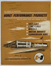 1966 Hurst Catalog Shifters Wheels Motor Mounts Hot Rod Drag Racing Accessories