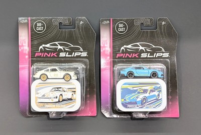 JADA PINKSLIPS PORSCHE 934 RSR and PORSCHE 911 CARRERA S
