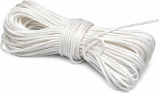 Roman Blind Cord 1.2Mm White 19 Metres Festoon Camping Craft