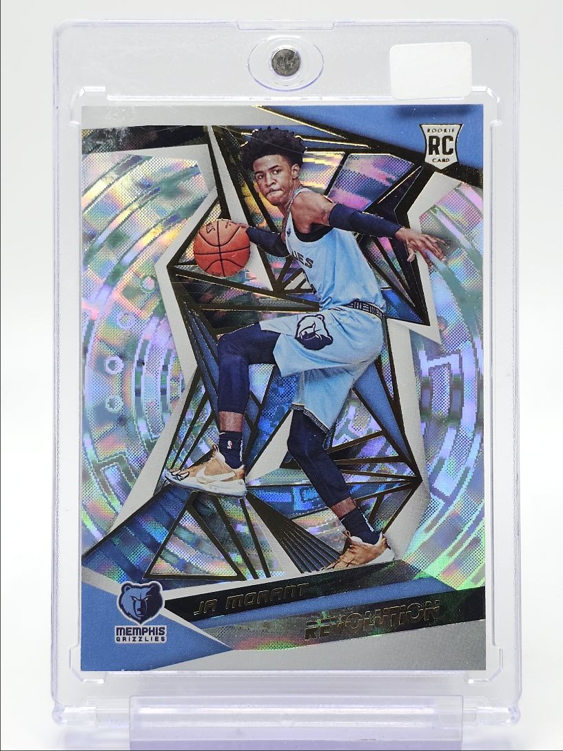 JA MORANT 2019-20 REVOLUTION ROOKIE FRACTAL MEMPHIS GRIZZLIES RC Q6515