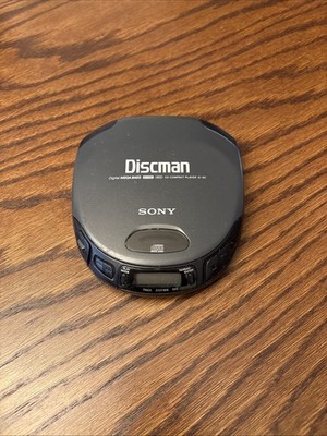 Sony Discman D-151 Portable CD Player Mega Bass Tested Works '96 Vintage Walkman