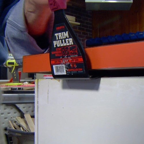 Hardened Steel Trim Puller - Efficient Pry Bar for Molding & Baseboard Removal - Picture 11 of 11