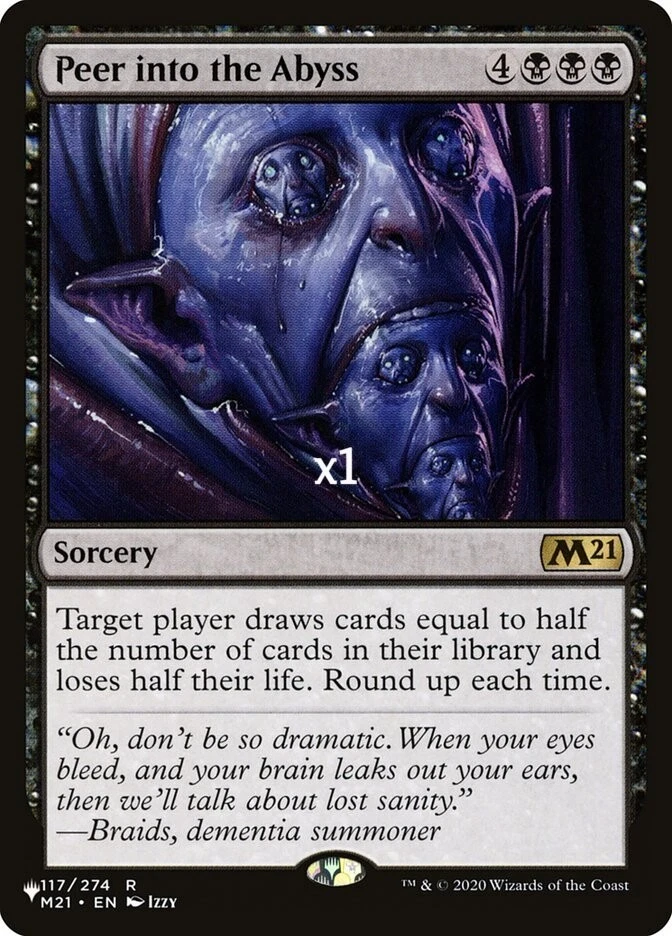 【送料無料】MTG The Abyss ジ・アビス　英語版 The Abyss Mtg for sale | eBay