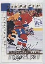 1997-98 Pinnacle Be A Player Auto Sebastien Bordeleau #211 Auto 0a1