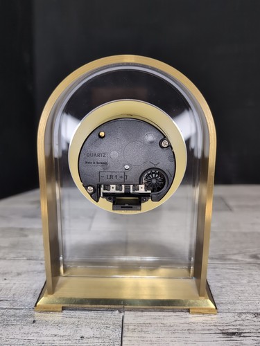 Vintage Seth Thomas Camina Brass Desk/ Mantel Clock West GERMANY - WORKS - Picture 4 of 10