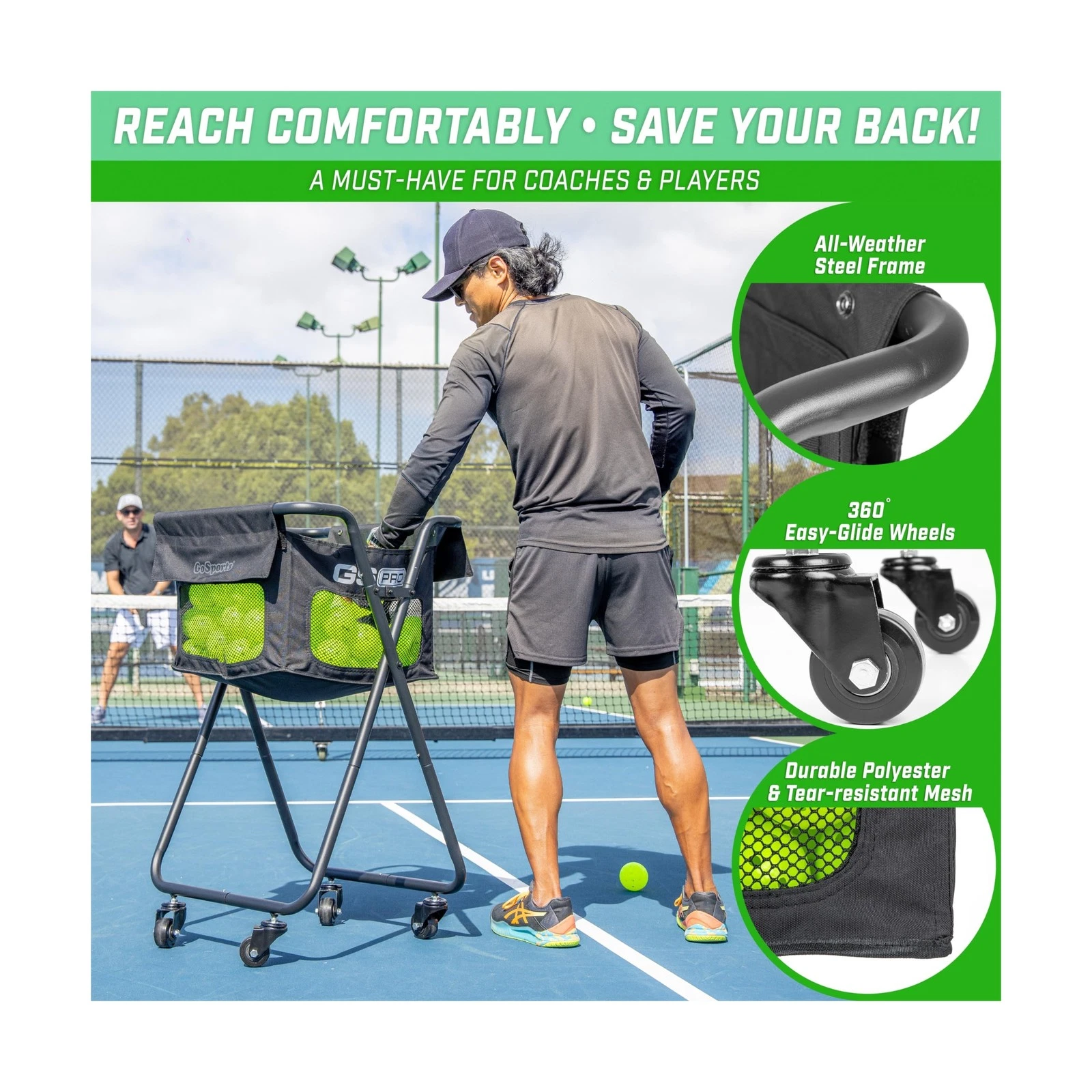 GoSports Ball Caddy - Thumbnail 5