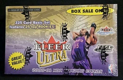 2000-01 Fleer Ultra NBA Basketball Factory Sealed Box! Auto?