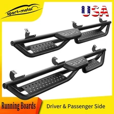 Running Boards Drop Step for 2007-2018 Jeep Wrangler JK Unlimited 4Door Rail Bar