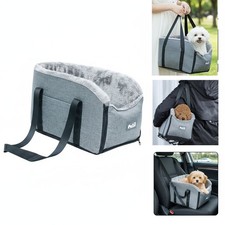 Pet Car Seat Detachable Washable Pet Carrier Bag Car Center Console Pet Pad