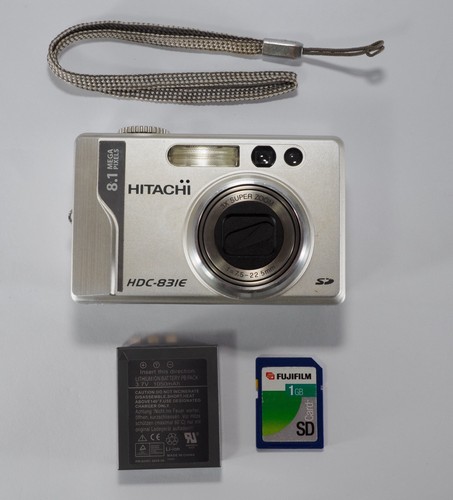 Hitachi HDC-831E 8.1mp Digicam. CCD Sensor . Getestet . + Sd Karte. Getestet