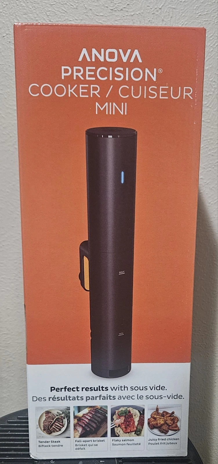 Anova Precision Cooker Mini Sous Vide Cooker, Black, AN300-US00