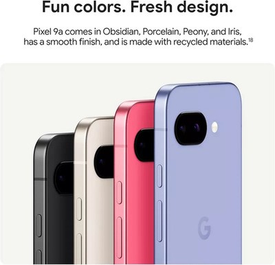 Google Pixel 9a 5G GXQ96 128GB 8GB RAM FACTORY UNLOCKED 48MP New