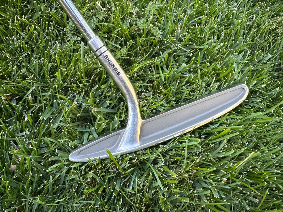 Pat Simmons Tiger Shark Great White Oversized Putter 35" Right Handed 7” Blade - Image 4 of 4