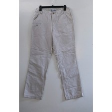 COLUMBIA SPORTSWEAR womens tan khaki pants 6 regular fit straight leg relaxed