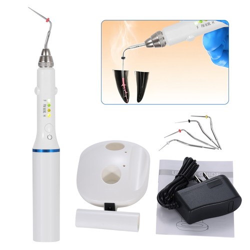 Sistema di otturazione dentale penna riscaldata endo canale radicolare penna di riempimento hot melt e 4 punte - Foto 14 di 23