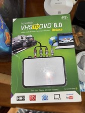 HONESTECH VHS TO DVD 8.0 DELUXE, VIDEO, AUDIO PHOTO CONVERSION SOLUTION.NEW