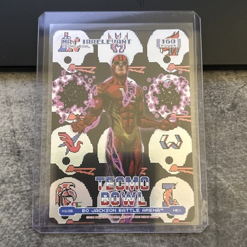 Bo Jackson Battle Arena Tecmo Bowl Mr Irrelevant B. Purdy Helmet Hex 160 Power