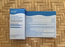 Belif The True Cream Aqua Bomb SPF 45 Hydrating Sunscreen 0.33 fl oz 3 Pack 