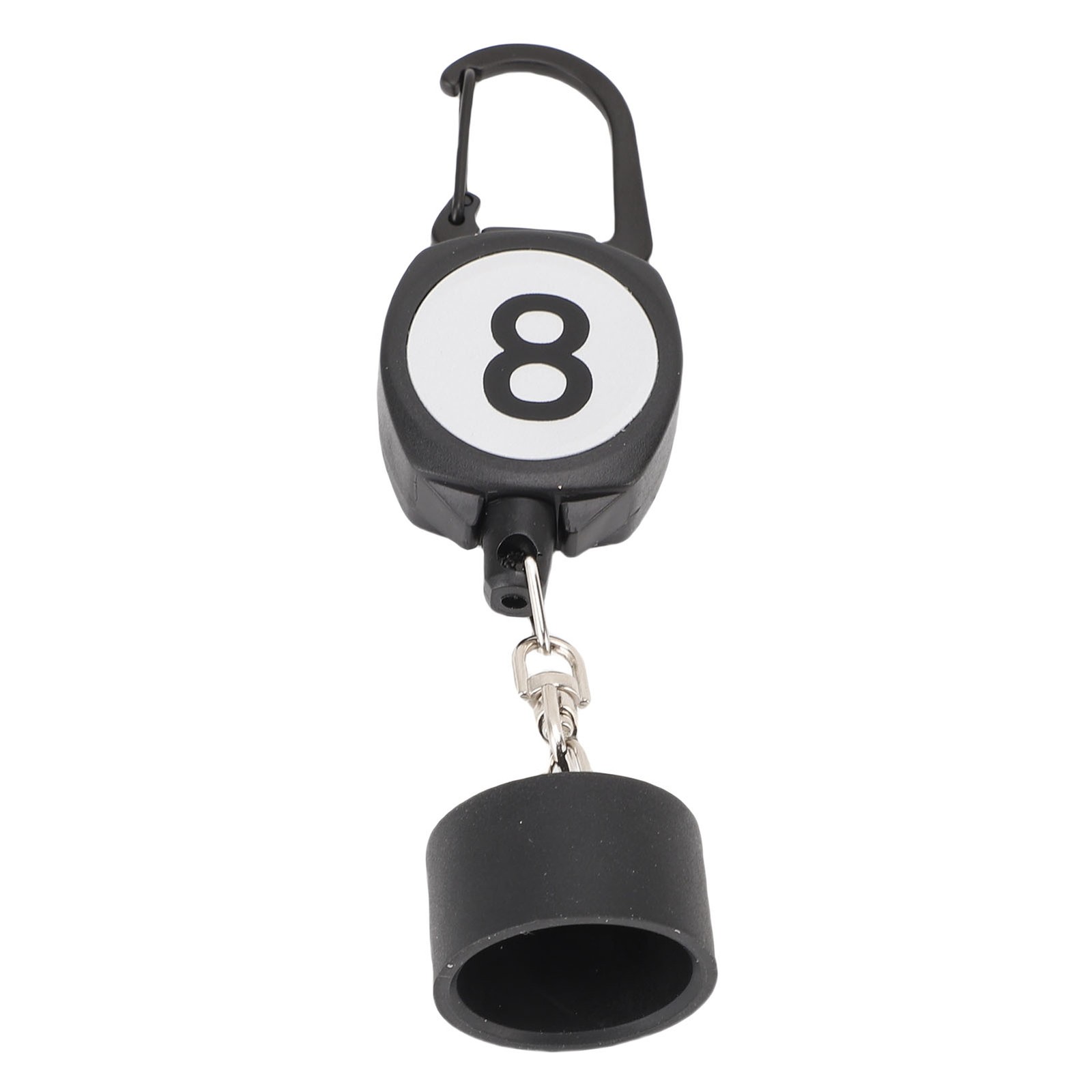Billiard Chalk Holder ABS Portable Pool Chalk Holder With Retractable Rope Bu ;;